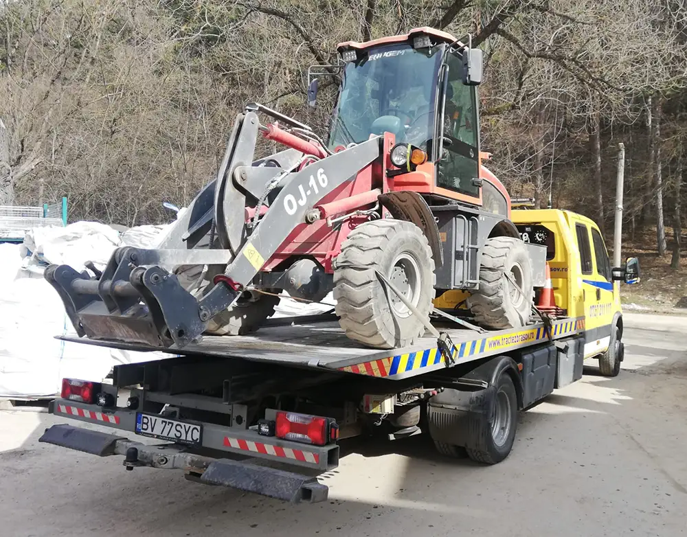 Transport utilaje tractari Brasov