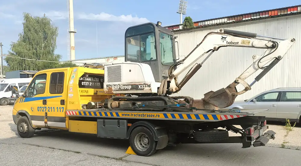 Transport utilaje tractari brasov